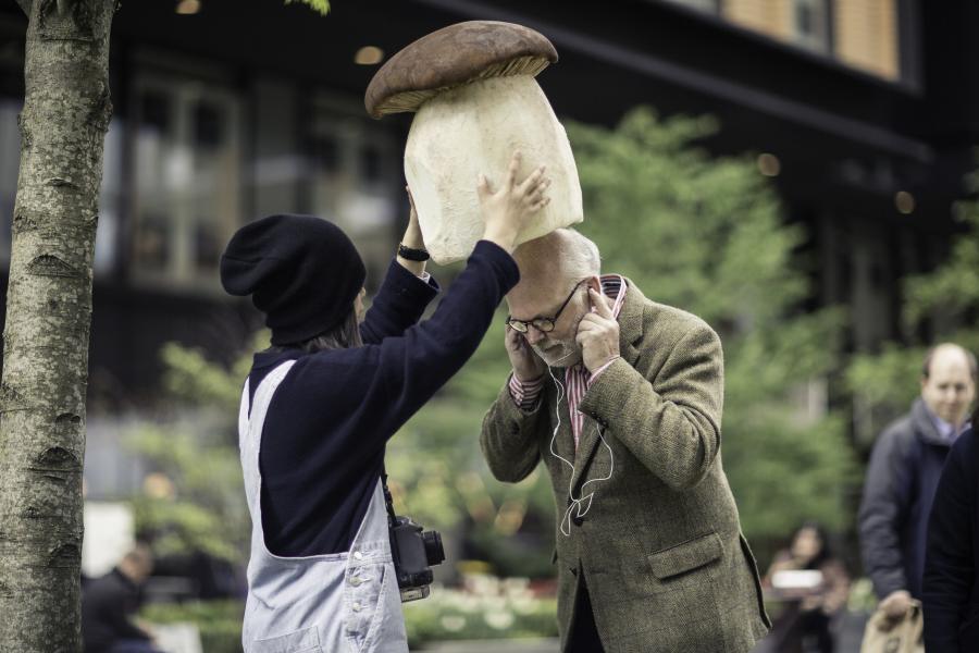 By Mushrooms Yao Liao